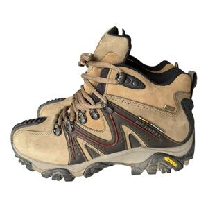 Merrell Waterproof Mid Hiking Boots, Women’s size 8
